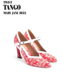 John Fluevog Twist Tango Mary Jane Heel